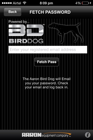 Bird Dog Process Equipment Tool screenshot 4