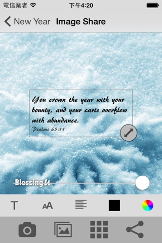 BlessingU Bible Scripture - Festive Version screenshot 4