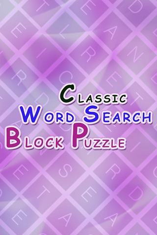 Classic Word Search Block Puzzle Pro - cool hidden word quiz game screenshot 4