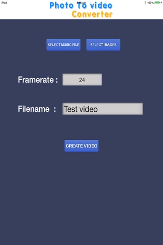 Photo To Video Converter screenshot 2