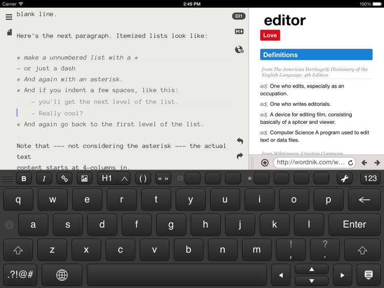 WordEver - MarkDown Text Editor screenshot-4