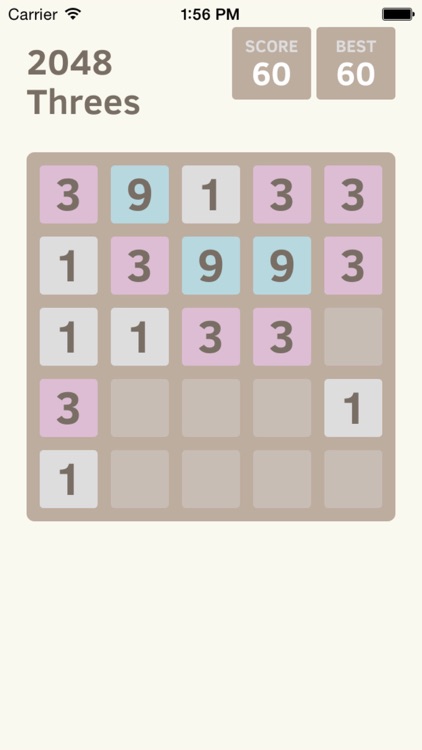 2048 Threes