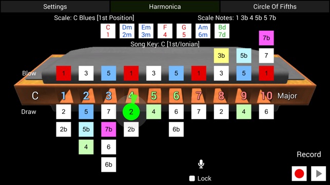 HarpNinja Diatonic Harmonica(圖3)-速報App