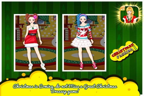 Christmas Fashion Dress Up screenshot 3