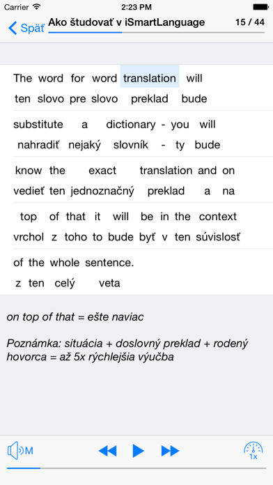 How to cancel & delete Klasická angličtina SK from iphone & ipad 3