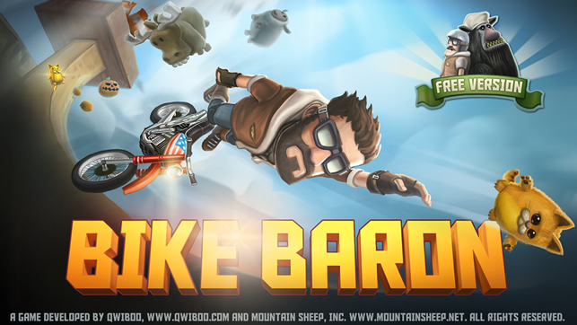Bike Baron Free, game for IOS