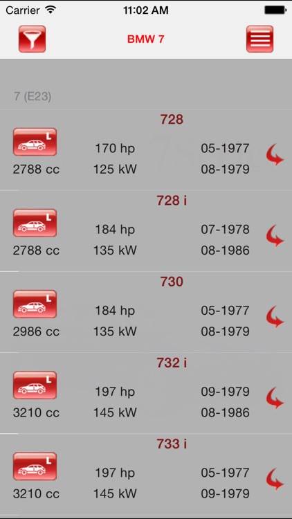 Autoparts BMW 7-series screenshot-4