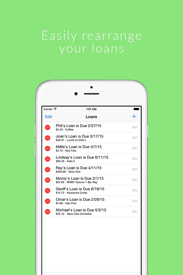 iOU - Loan Tracking screenshot 3