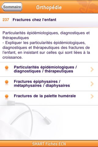 SMARTfiches Orthopédie Free screenshot 3