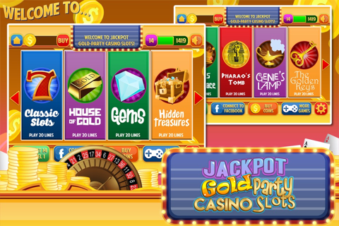 Jackpot Gold Casino Party Slots screenshot 3