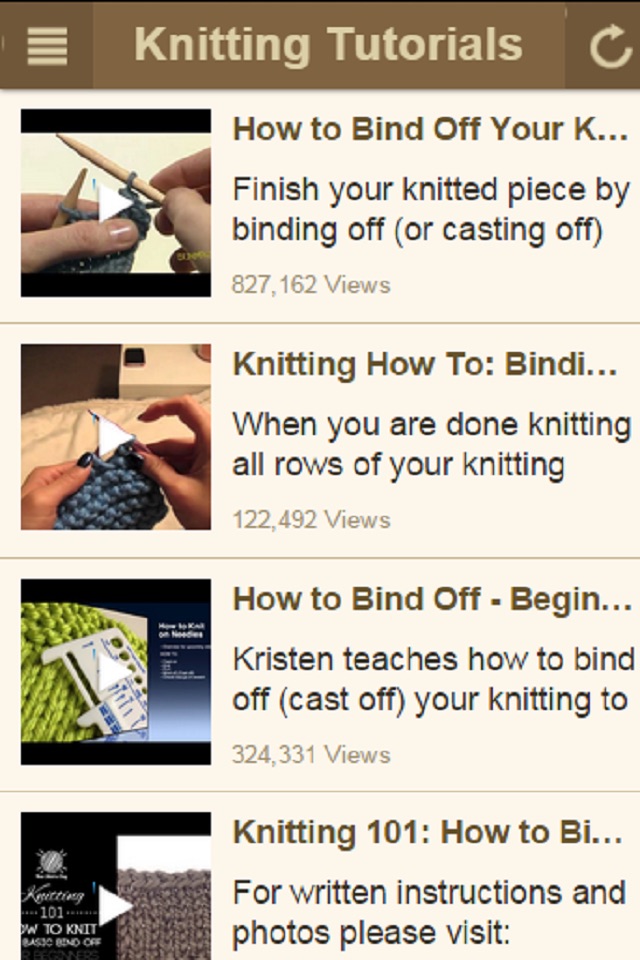 Knitting For Beginners - Learn How to Knit with Easy Knitting Instructions screenshot 4