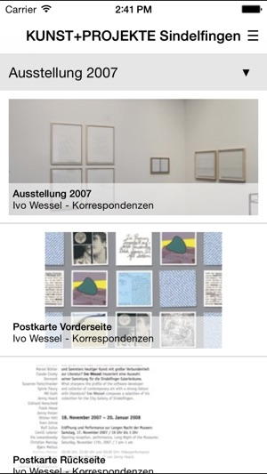 KUNST+PROJEKTE Sindelfingen e.V.(圖1)-速報App