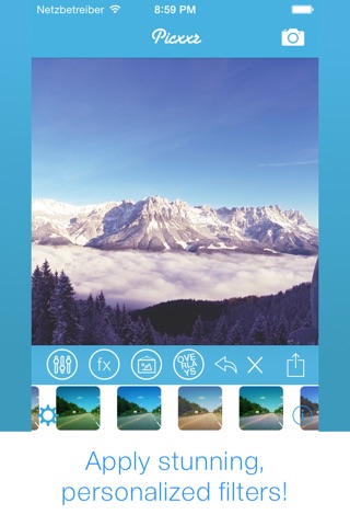 Picxxr - The simple way for professional image processing screenshot 3