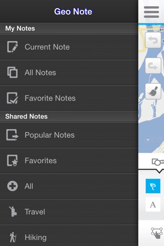 Geo Note - offline map screenshot 2