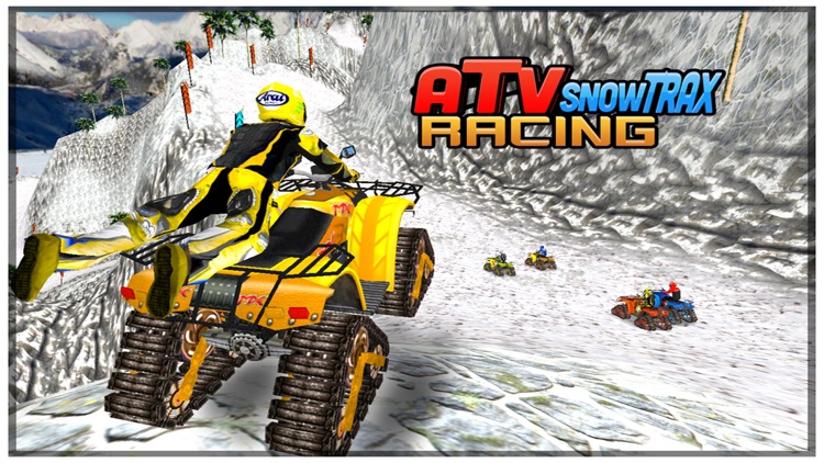 ATV Snow Trax Racing ( on 3D Ice road tracks )