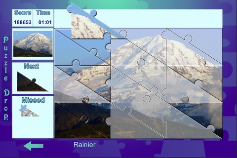 Puzzle Drop - Mountain Set screenshot 2