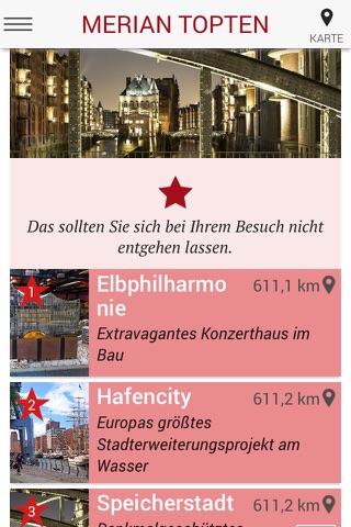 Hamburg Reiseführer - Merian Momente City Guide mit kostenloser Offline Map screenshot 3