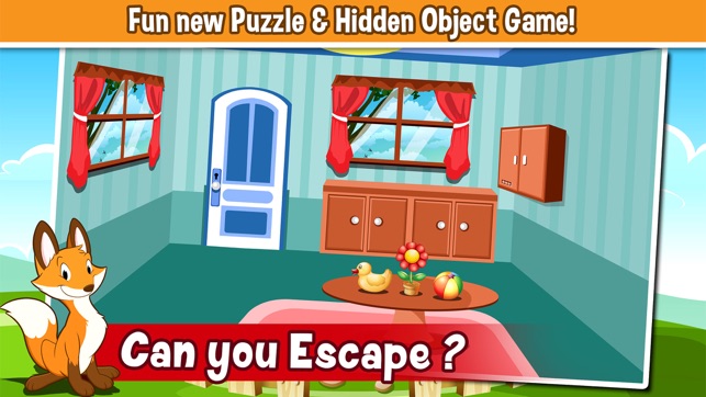 Animal Hidden Object Puzzle Room Quiz - 