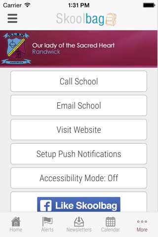Our Lady of the Sacred Heart Primary Randwick - Skoolbag screenshot 4