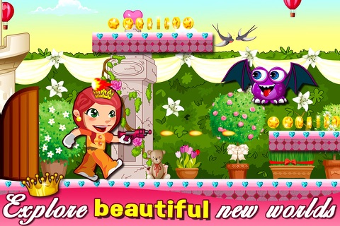 A Princess Gymnastics Fashion Girly Run - play 3d run-ing & shoot-ing kids games for girls screenshot 4