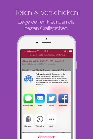 Gratisproben - Gewinnspiele, Freebies & Produktproben screenshot 3