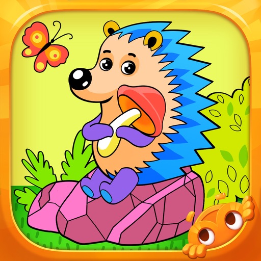 Forest Inhabitants - Living Coloring Icon