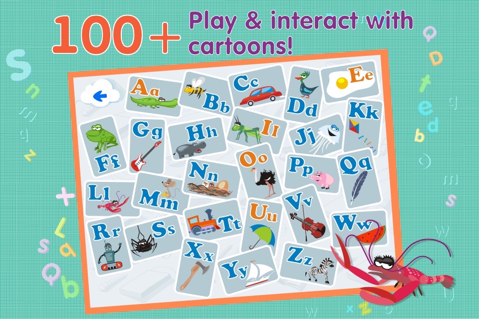 Interactive ABCs Alphabet & Writing Letters screenshot 3