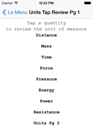 Exploring Physics: Units of Measure screenshot 4