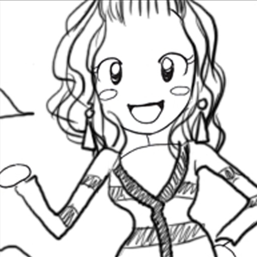 Doodle DressUp Girl Icon