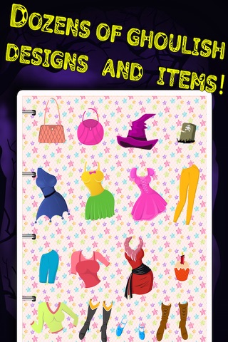 Woods Witch Dress-Up Salon - Monster Fashion Dressing Make-Over (Free Maker Game for Girls) screenshot 4