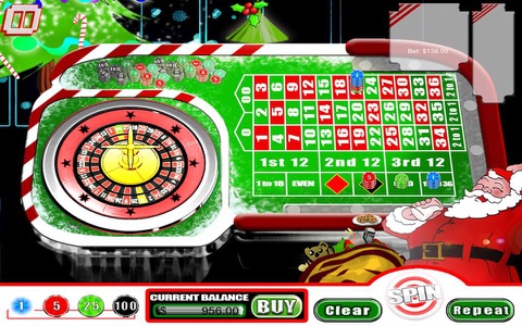 Christmas Roulette - Free Holiday Style Casino screenshot 2