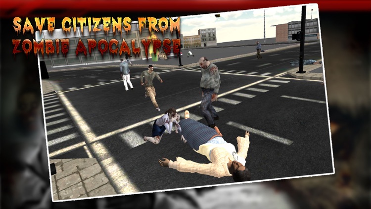 Police Sniper vs Zombie Attack: Undead Apocalypse Survival