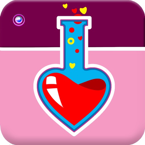 Love Pics Lab - A Photo Editor With Cool Stickers,Meme & Hearts For Valentine Day Lol Card icon