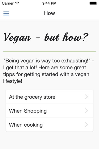 A Vegan Life screenshot 4