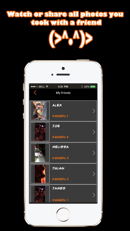 Me And My Friends Selfie App
