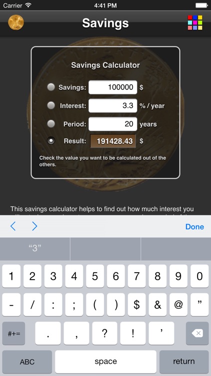 Savings Calculator screenshot-4