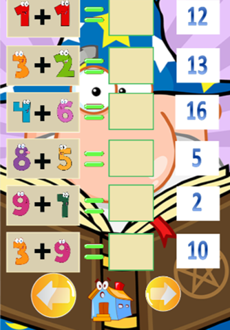 Fantasy town math kids English number practice education for kids screenshot 2