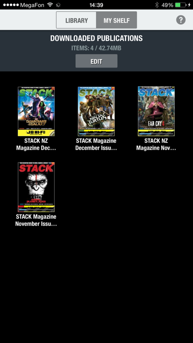 How to cancel & delete STACK Magazine from iphone & ipad 2