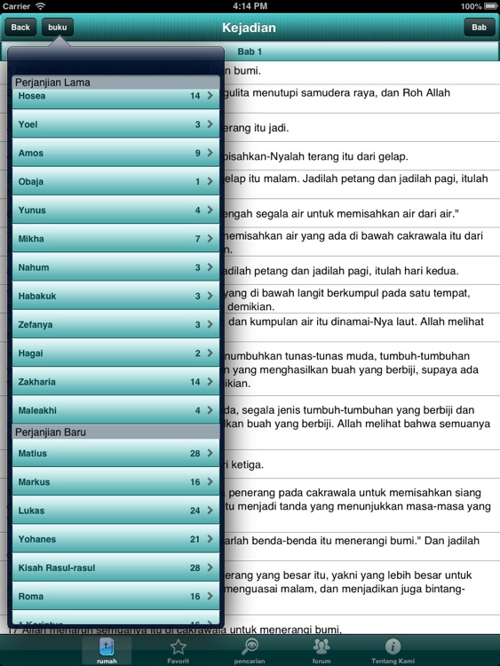 Alkitab Offline for iPad