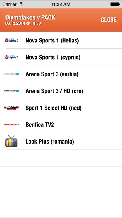 Football On TV