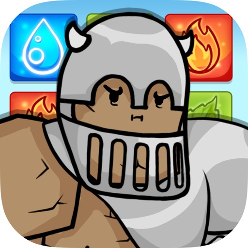 Superhero Puzzle RPG iOS App