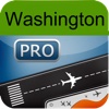 Washington National Airport (DCA/IAD/BWI) Flight Tracker Radar all DC area airports Dulles Baltimore Reagan