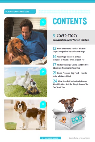 Dog Fanatic Magazine -  All About Dog Nutrition, Training, and Health screenshot 2