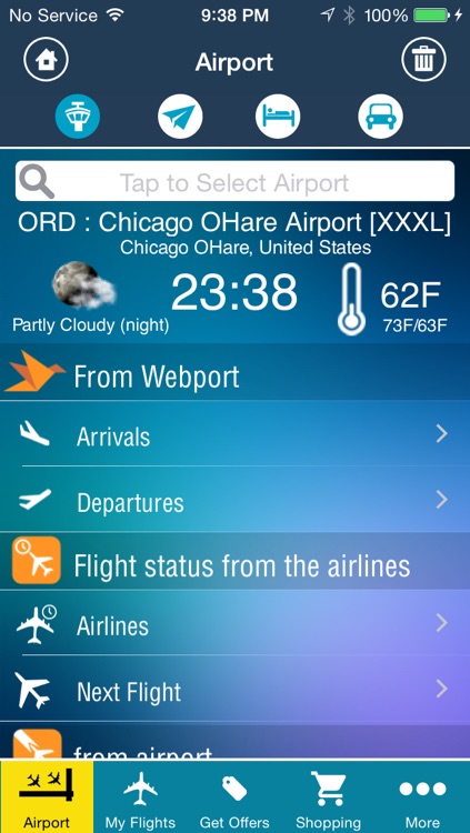 Chicago O'Hare Airport Pro (ORD/MDW) Flight Tracker Radar