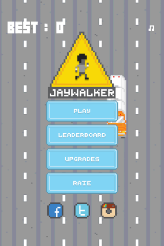 Jaywalker! - 2D Endless Arcade Runner screenshot 2
