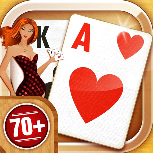 Solitaire 70+  Card Games icon