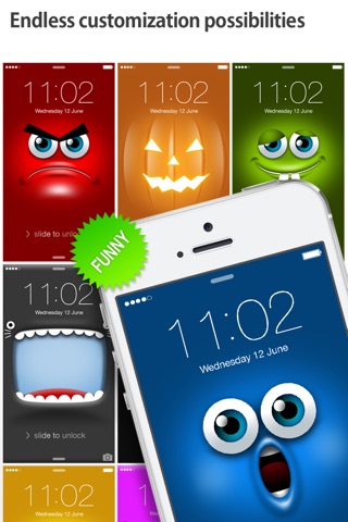 iFaceMaker ( Cute and funny faces ) : for Lock screen, Call screen, Contacts profile photo, instagram screenshot 3