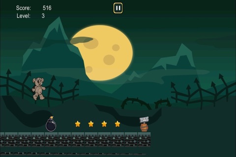 A Freddy Teddy Bounce - Cute Bear Jumping Game screenshot 4