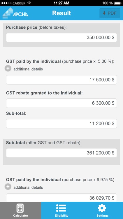 New housing tax and rebate calculator - APCHQ