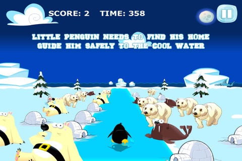 Frozen Penguin Run - Endless Arctic Race- Pro screenshot 2